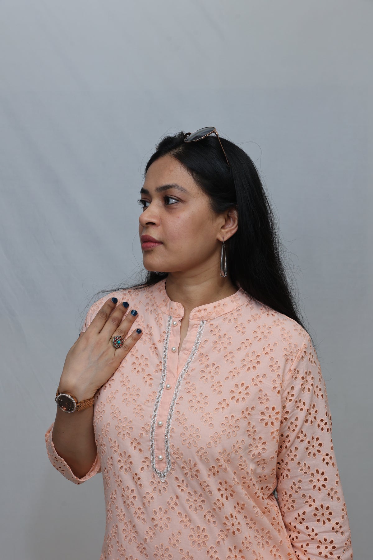 Peach Colour Co-ord Set