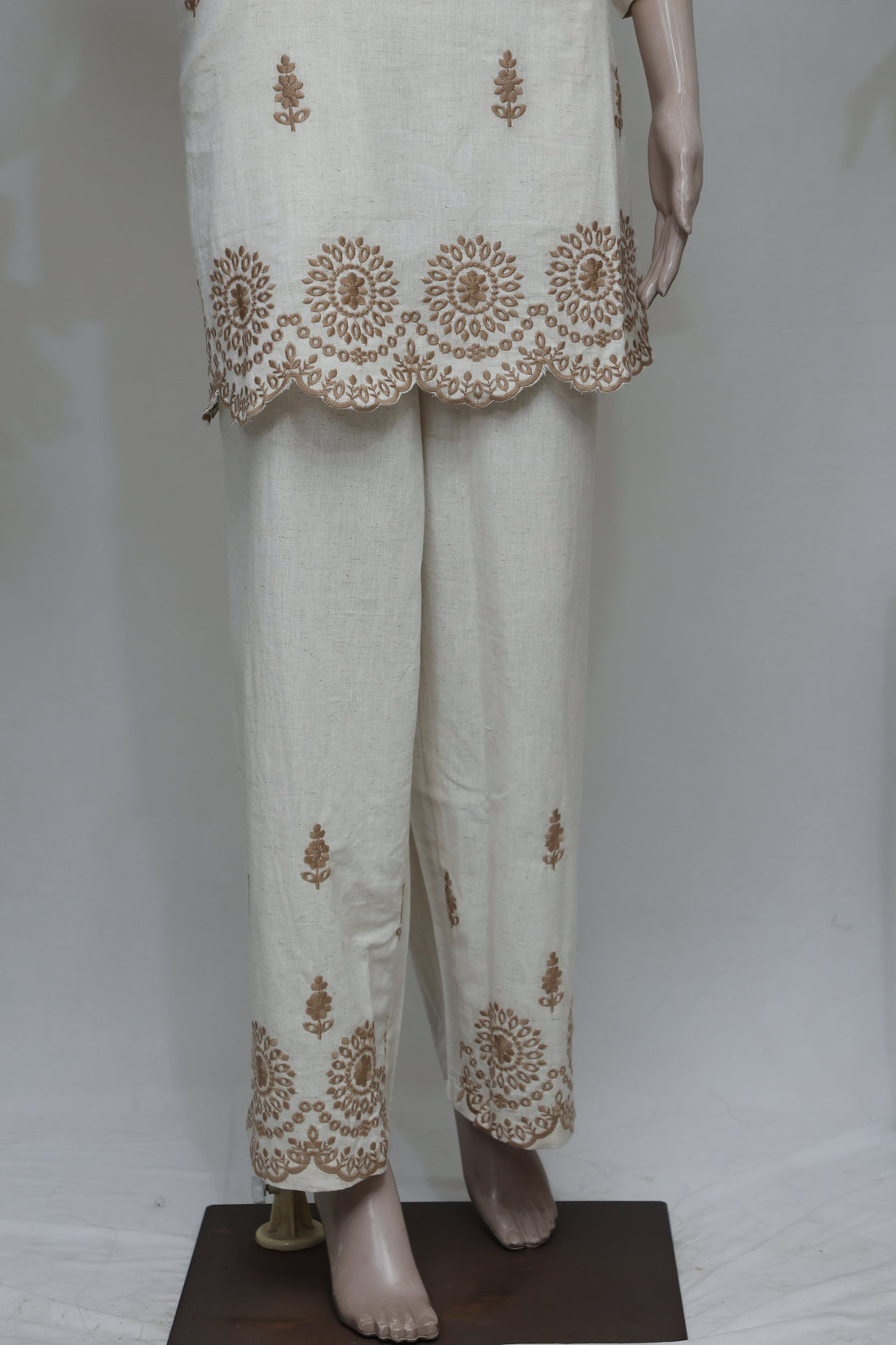 White Color Co-ord Set