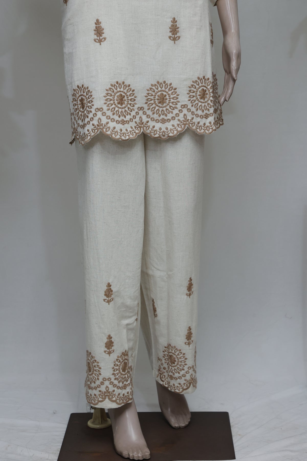 White Color Co-ord Set