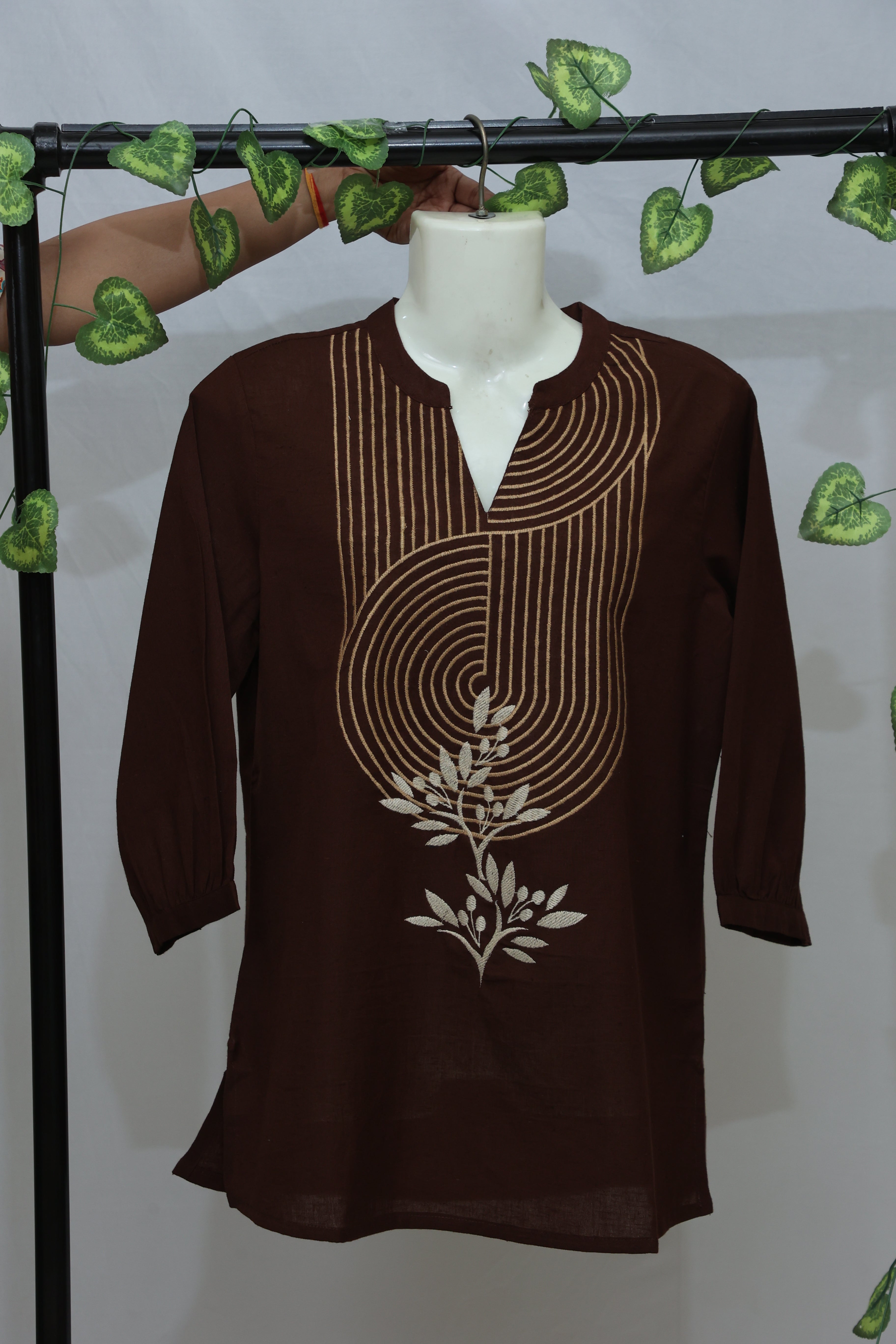 Chocolate Colour Kurti