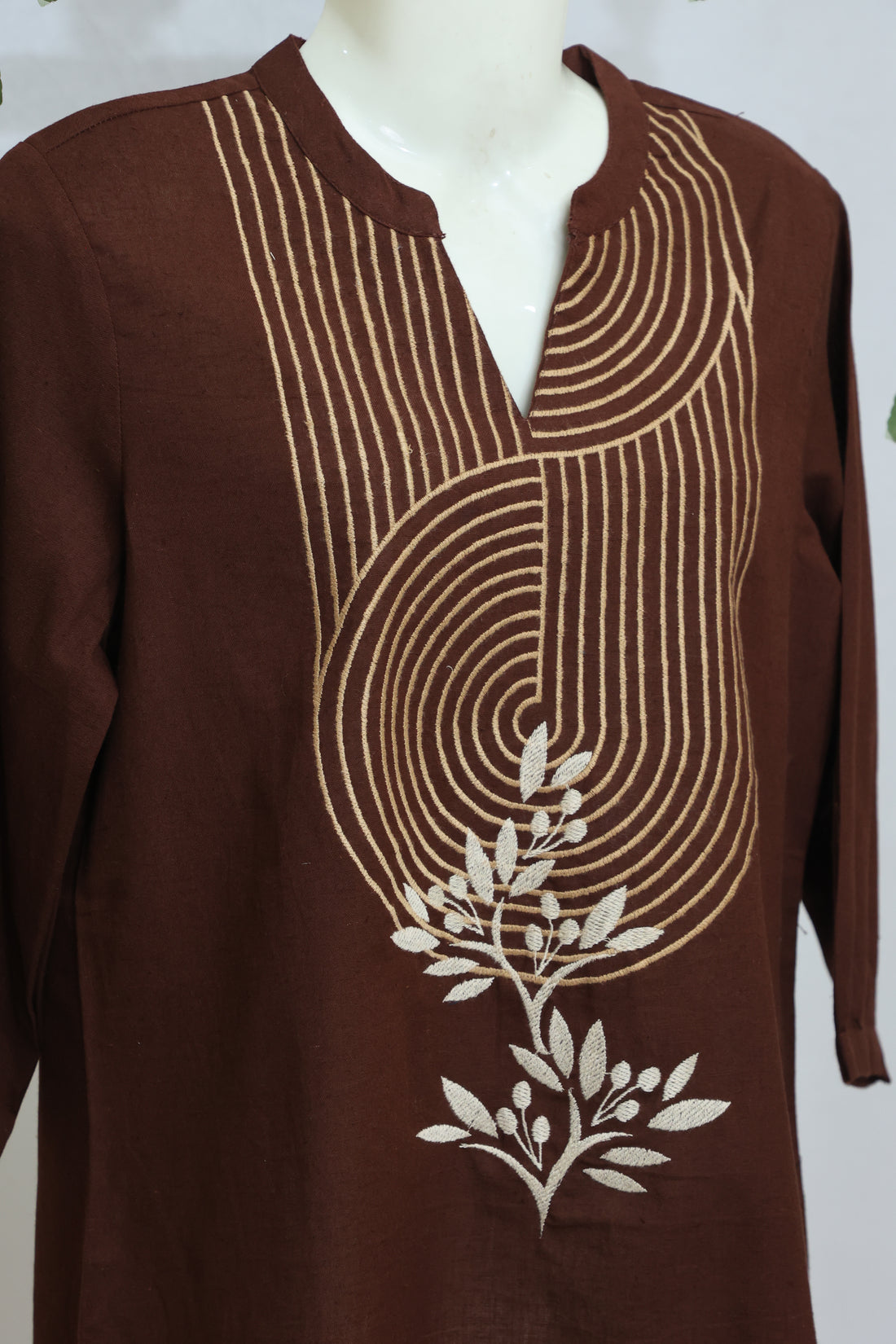 Chocolate Colour Kurti
