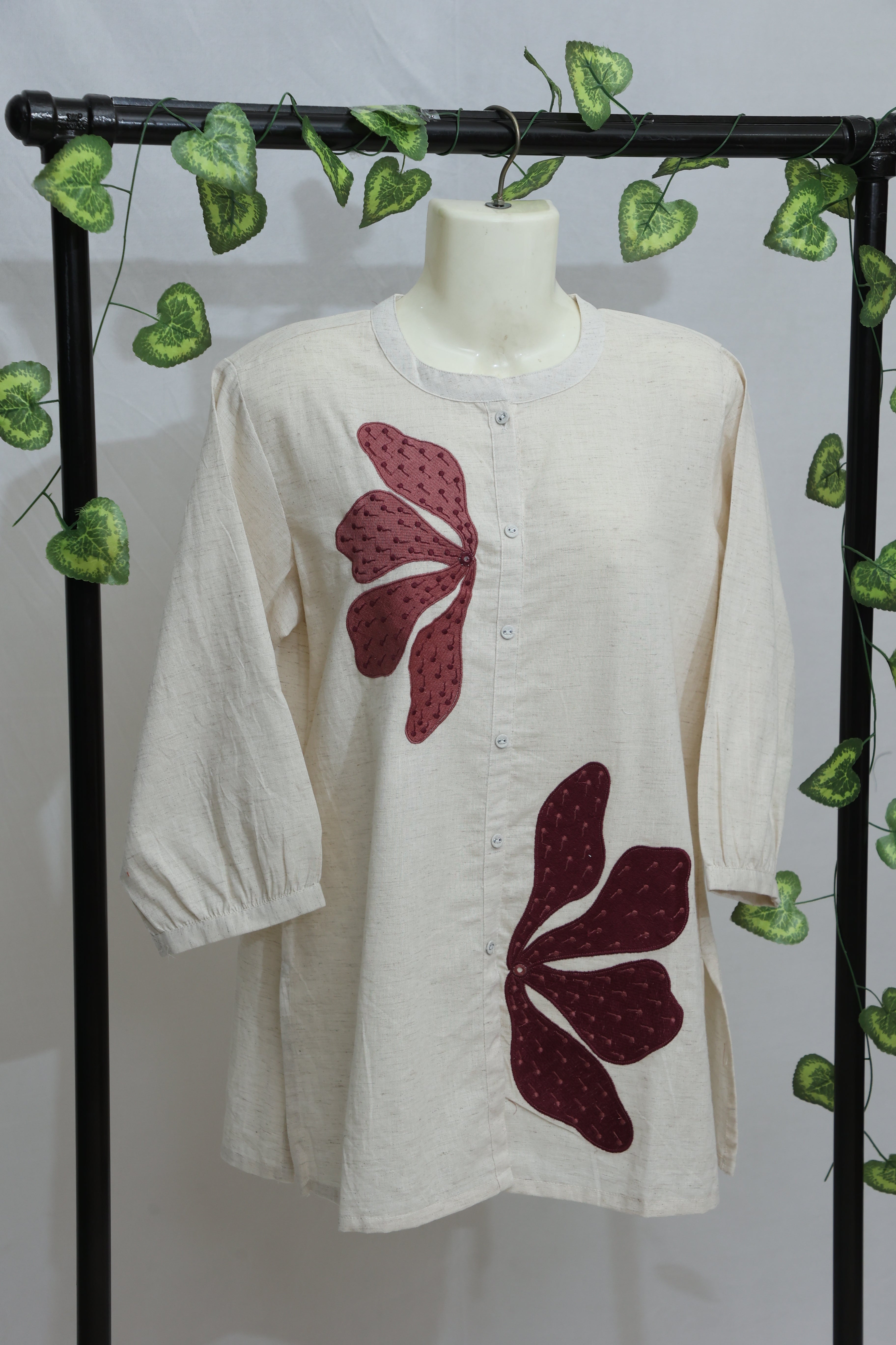 White Kurti