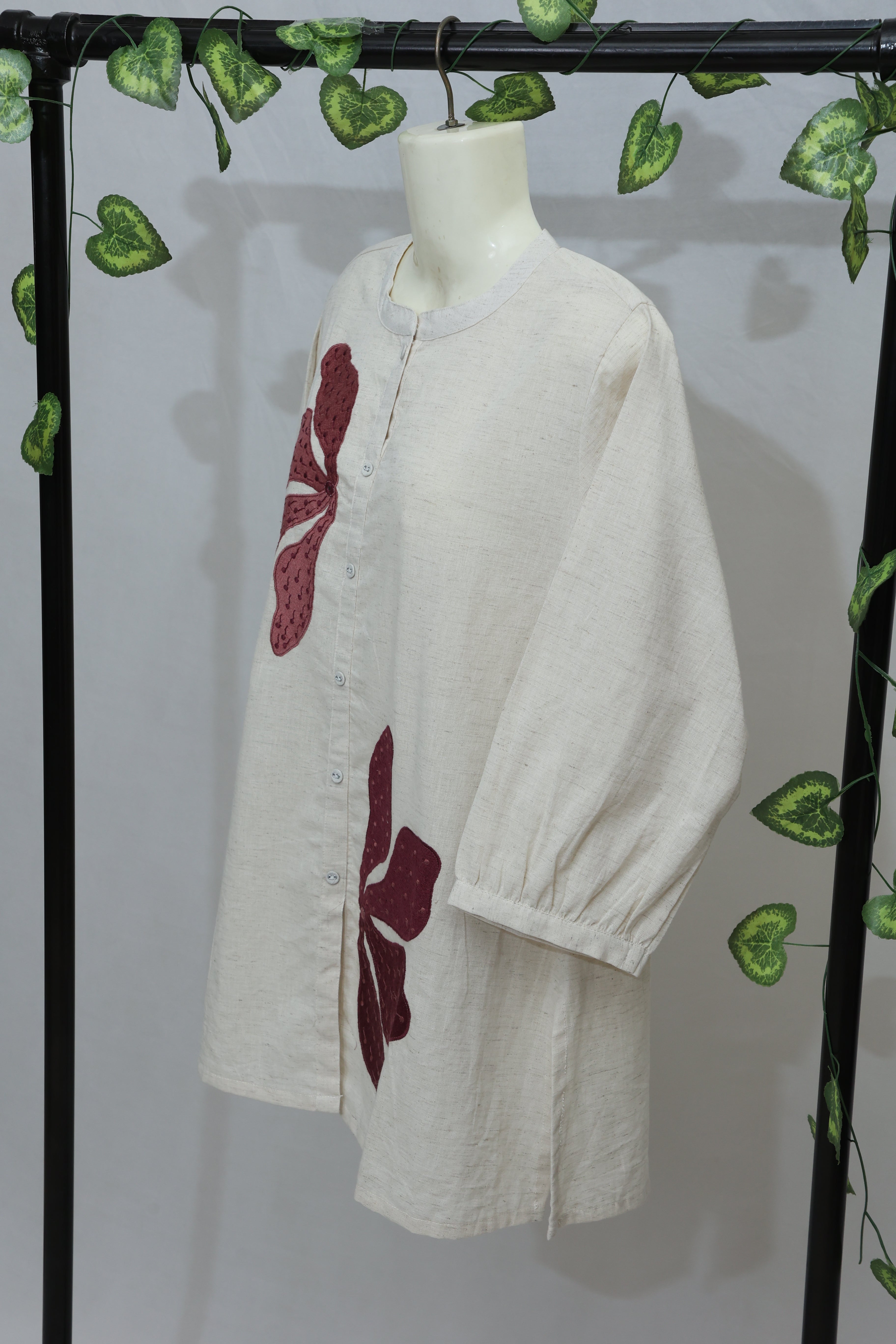 White Kurti